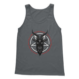 Baphomet 666 Goat Pentagram Softstyle Tank Top