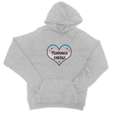 Transmasc Energy Trans Transgender Pride Heart College Hoodie