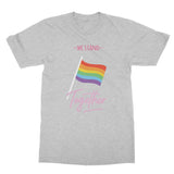We Stand Together LGBTQ Pride Flag T-Shirt