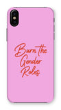 Burn The Gender Roles Pink iPhone Snap Case