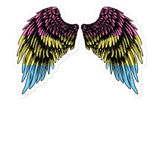 Spread Your Wings Pan Pride Kiss Cut Sticker
