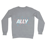 Trans Ally Transgender Pride Crew Neck Sweatshirt