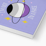 I'm Not In A Phase Asexual Pride Canvas