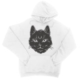 Black Cute Witches Cat Gothic Symbols Hoodie