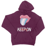 Keep On Kissing Transgender Pride Hoodie