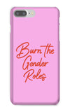 Burn The Gender Roles Pink iPhone Snap Case