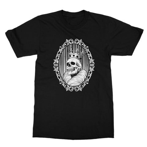 The King Gothic Crowned Skull Cameo Softstyle T-Shirt