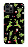 Zombie All Over Print iPhone 12 Premium Snap Phone Case