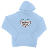 Transmasc Energy Trans Transgender Pride Heart College Hoodie