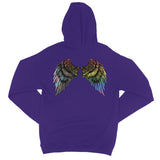 Spread Your Wings Progress Pride College Hoodie
