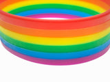 LGBTQ Gay Pride Trans Transgender Lesbian Bi Silicone Gummy Wristbands