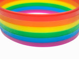 LGBTQ Gay Pride Trans Transgender Lesbian Bi Silicone Gummy Wristbands