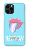 Trans Pride Keep On Kissing Transgender Flag Premium Snap iPhone 12 Case