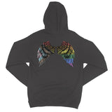 Spread Your Wings Progress Pride College Hoodie