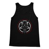 Baphomet 666 Goat Pentagram Softstyle Tank Top