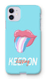 Trans Pride Keep On Kissing Transgender Flag iPhone Snap Case