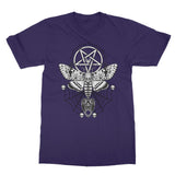 Deaths Head Hawk Moth Pentagram T-Shirt