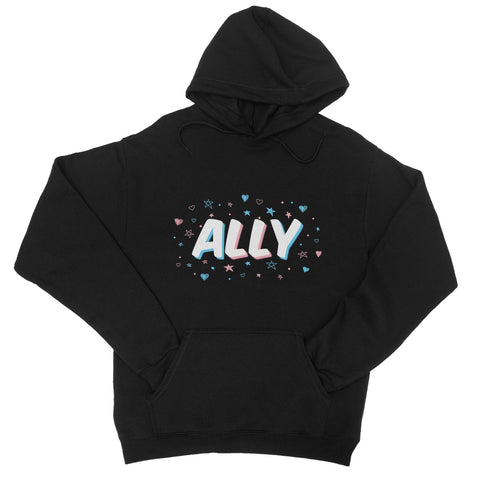 Trans Ally Transgender Pride College Hoodie