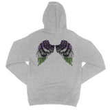 Spread Your Wings Genderqueer Pride College Hoodie