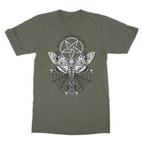 Deaths Head Hawk Moth Pentagram T-Shirt