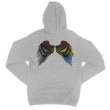 Spread Your Wings Progress Pride College Hoodie