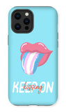 Trans Pride Keep On Kissing Transgender Flag Premium Tough Phone Case