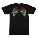 Spread Your Wings Pan Pride Pansexual Softstyle T-Shirt