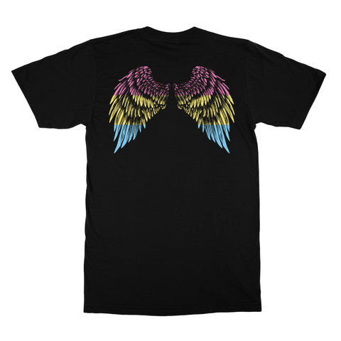 Spread Your Wings Pan Pride Pansexual Softstyle T-Shirt