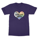 Queer Goth Energy LGBTQ Punk Pride Heart Softstyle T-Shirt