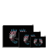 Trans Spread Your Wings Pride Flag Fine Art Print