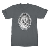 The Queen Gothic Crowned Skull Cameo Softstyle T-Shirt