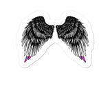 Spread Your Wings Asexual Kiss Cut Pride Sticker