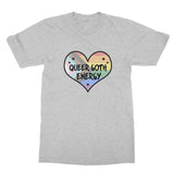 Queer Goth Energy LGBTQ Punk Pride Heart Softstyle T-Shirt