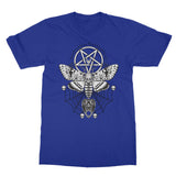 Deaths Head Hawk Moth Pentagram T-Shirt