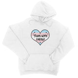 Trans Goth Energy LGBTQ Punk Transgender Pride Heart College Hoodie