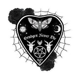 Grudges Never Die Ouija Planchette Sticker