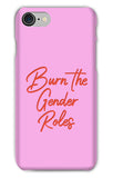 Burn The Gender Roles Pink iPhone Snap Case