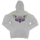 Non-Binary Pride Death Moth College Hoodie
