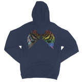 Spread Your Wings Progress Pride College Hoodie