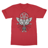 Deaths Head Hawk Moth Pentagram T-Shirt