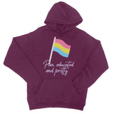 Pan Educated and Pretty Pansexual Pride Hoodie