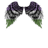 Spread Your Wings Genderqueer Kiss Cut Pride Sticker