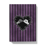 A Promise to the Dead Purple Patterned Hardback Journal