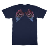 Spread Your Wings Bi Pride Softstyle T-Shirt