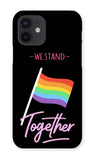 We Stand Together LGBTQ Pride Flag Premium Snap Phone Case