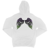 Spread Your Wings Genderqueer Pride College Hoodie