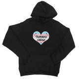 Transmasc Energy Trans Transgender Pride Heart College Hoodie