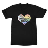 Queer Goth Energy LGBTQ Punk Pride Heart Softstyle T-Shirt