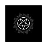 Glowing Pentagram Gothic Fine Art Print