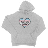 Trans Goth Energy LGBTQ Punk Transgender Pride Heart College Hoodie